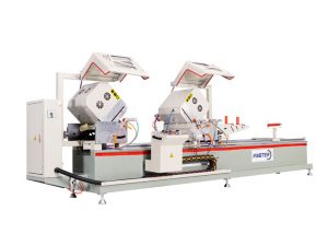 Máy cắt nhôm 2 đầu F77